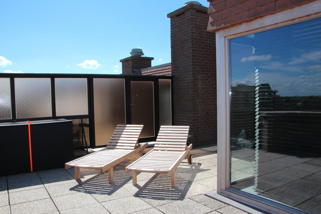 Appartamento Duplex Penthouse Plaza De Panne Camera foto