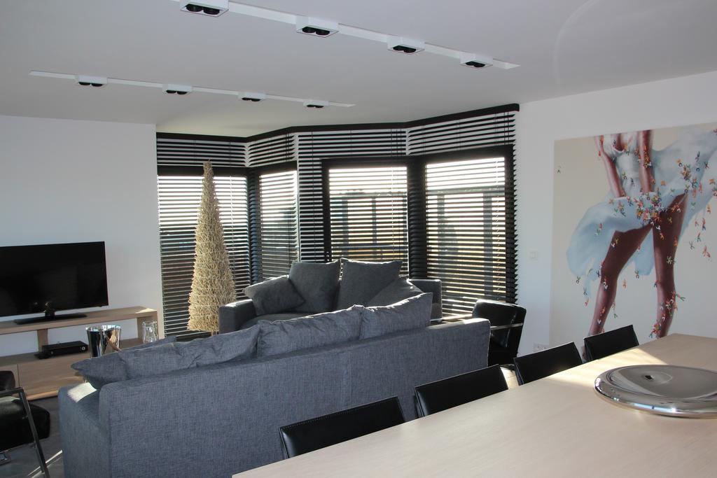 Appartamento Duplex Penthouse Plaza De Panne Camera foto