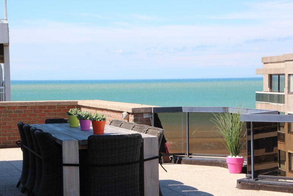 Appartamento Duplex Penthouse Plaza De Panne Camera foto